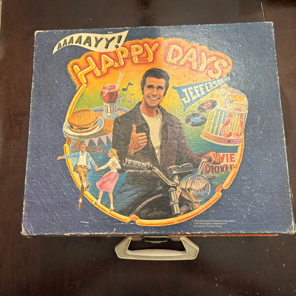 Happy Days record player the fonz